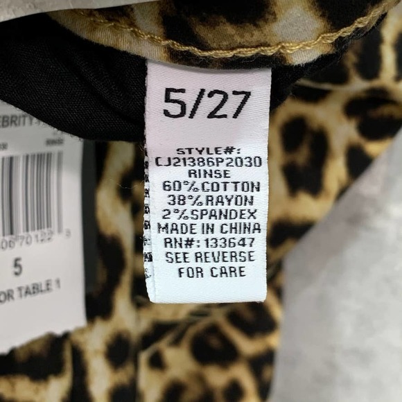 Celebrity Pink Juniors' Cheetah Print High Rise - Picture 10 of 12